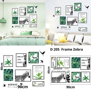 WALLSTICKER WALL STICKER STIKER SETIKER DINDING KOTAK FRAME ZEBRA DAUN DEKORASI RUMAH WALLPAPER PAPER MINIMALIS KEKINIAN DEKOR RUANG TAMU KELUARGA AESTHETIC DECOR CAFE KAFE WALLSTIKER TEMBOK KERAMIK KRAMIK PINTU JENDELA KACA KAMAR MANDI MOTIF FRAME DAUN