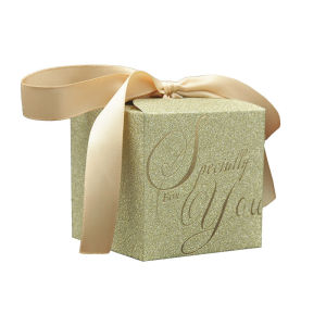 [SG]  🧑🏻‍❤️‍🧑🏼💋 Wedding Square Empty Box Champagne Wedding Souvenir Gift Box Candy Box Party Proposal Valentines Day