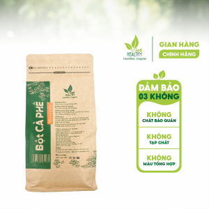 Bột Cà Phê Enema Nhân Không Rang Nguyên Chất Viet Healthy 1kg