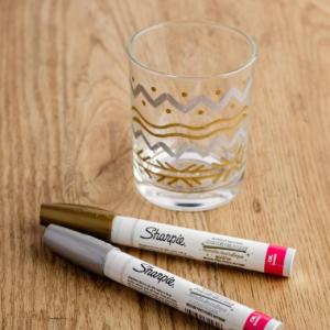 Sharpie Medium Oil Based Paint Marker Gold and Silver 2ct