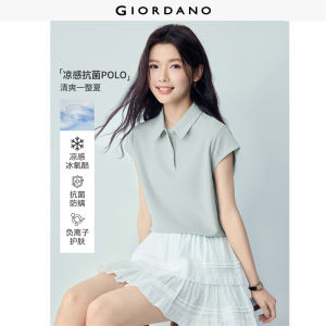 Giordano Women Women High Tech Ice Cool Polo Shirt Free Shipping 05316388