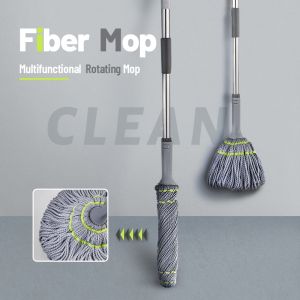 Multifunctional Spin Mop Magic Tornado Mop 360 Degree Easy Spin Map Floor Cleaning Mop Handle
