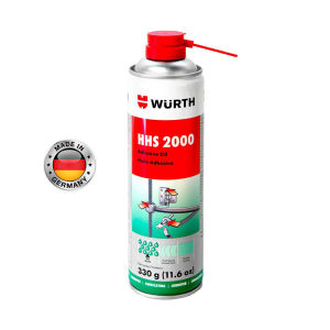 Mỡ Bò Nước Bôi Trơn Chịu Nhiệt Wurth HHS 2000 dạng xịt chai 500ml Nhập Khẩu Chính Hãng WU-HHS2000