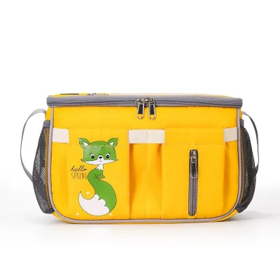 TAS BAYI 6009 - Tas Bayi Rantang HELLOSPRING.SERIGALA Tas Diaper Perlengkapan Bayi Popok Travelling - F1
