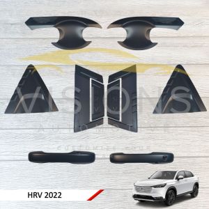PAKET OUTER HANDLE HONDA HRV 2022 KONE - HITAM DOFF