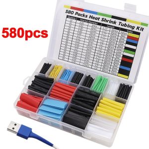 Bộ 580 ống co nhiệt nhiều kích thước bảo vệ mối nối