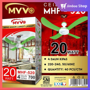 Kipas Angin Gantung / Ceiling Fan MYVO MHF-520 20 Watt