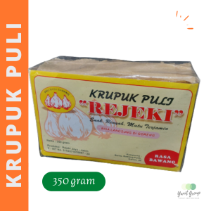 Kerupuk Puli Krupuk Nasi Beras Bawang Langsung Goreng 350 gram