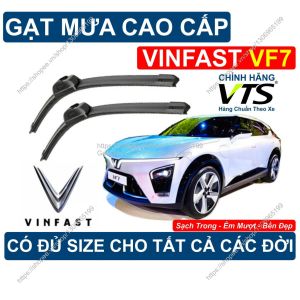 Gạt Mưa Kính Lái Vinfast VF7 Cặp Gạt Mưa Kính Lái Cho Các Dòng Xe Vinfast VF7 Có Đủ Size Cho Các Đời Xe Vinfast VF7