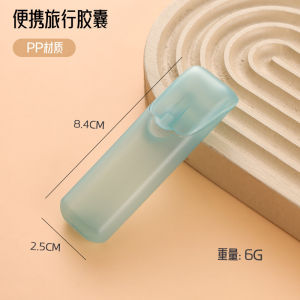 Mini Storage Box Portable Pill Organizer Travel Medicine Case Multi Function Food Grade PP Toothpick Floss Ear Pick Cotton Swab Holder