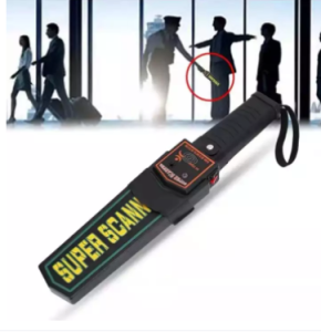 Portable Handheld Metal Detector High Sensitivity Security Super Scanner Sound Alarm & Vibration Security Instrument Checker
