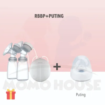 Momo House Real Bubee Breast Pump Double Electric Breast pump Pam Susu Bubee