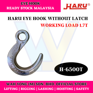 HARU EYE HOOK WITHOUT LATCH (H-5000B / H-6500T)