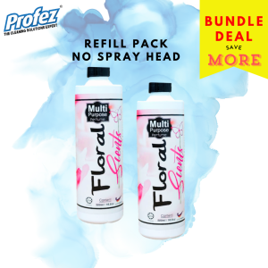 PROFEZ Floral Scent Multi Purpose Air Freshener 500ml long lasting