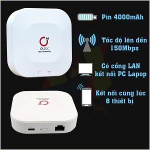 (Hàng Nhập Khẩu) Bộ Phát Wifi 4G Không Dây OLAX MT30 - Cục Phát Wifi Chất Lượng Cao Kêt Nối 10 Thiết Bị Cùng 1 Lúc  Pin Khỏe 10 Tiếng  Cổng LAN - Bảo hành Lỗi 1 Đổi 1