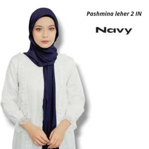 Pashmina bisa menutup leher oval/ Hijab pasmina tutup leher