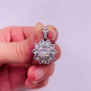 Mặt dây chuyền titan đính đá Mặt vòng cổ sang trọng dùng để đi tiệc chất liệu titan không phai màu mã 11 trangsucmoiluatuoi.RIN