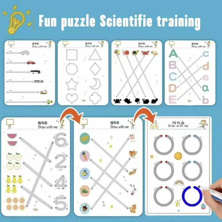 Pen%20Control%20Training%20Copybook%2064%20Paper%20Hard%20Pen%20Calligraphy%20Painting%20Book%20Simple%20Strokes%20Kindergarten%20-%20Image%209