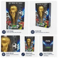 ชุดจำลองถ้วยรางวัลฟุตบอลโลก FIFA 2026 พร้อมพวงกุญแจลูกฟุตบอล ของสะสม ของขวัญสำหรับแฟนฟุตบอล. 