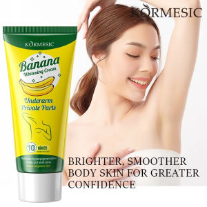100% Original KORMESIC Banana Hair Removal Cream Set Gentle Non Irritating Depilation Bright Armpit Skin For Men Women COD