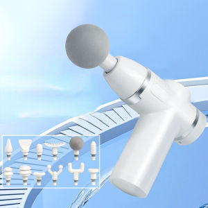 ALLTOU Portable Massage Gun Muscle Relaxation Percussive 12 Head High Frequency Vibration Fascial Gun Relaxing Pain Relief Portable Comfort