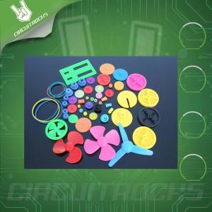 Circuitroks Gears Belt Pulley Shaft Sleeve Colorful Plastic