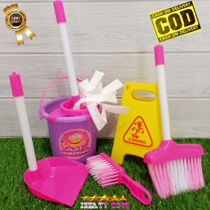 MAINAN KOLEKSI ANAK PEREMPUAN CLEANING SET ALAT KEBERSIHAN AYO BERSIH-BERSIH