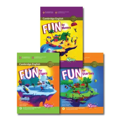 FUN for 4th - starters movers flyers in màu kèm audio