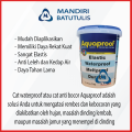 Aquaproof Cat Pelapis Anti Bocor 1kg - Aqua Proof Abu Clear Putih - No Drop - Cat Tambal Bocor. 