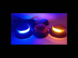 ไฟไซเรนติดหลังคา SIREN LED-015 ไฟ LED ใช้ไฟ 12-24V ไฟฉุกเฉิน ไฟกู้ชีพ กู้ชีพ ไฟไซเรนติดหลังคา ฐานยึดแม่เหล็ก