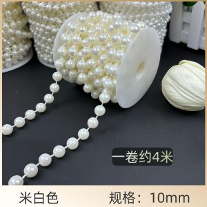 Wedding Pearl String Chain Year-round for New Couples  Elegant and Exquisite Pearl Decoration Materials for Floral Design