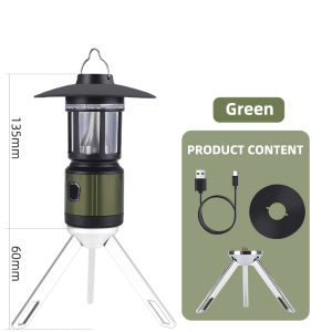 WEST BIKING Camping Light Portable Camp Lights Portable Flashlight Waterproof Lighting Lights Stand Tripod Lamp Holder Camping Accessories