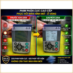 Phim phân cực giúp phục hồi màn hình Tp-a1 C89411 bị ố mờ không nhìn rõ chữ