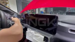 TPU For Ford Mustang 2024 2025 Central Control Navigation Screen Protection Film Anti-scratch Sticker RHD LHD Accessories