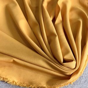 Vải Đũi Xước Màu Vàng Nghệ Khổ 1m5 - Chất Mềm Rũ Đàn Hồi Nhẹ - May Váy Đầm Áo Kiểu Chân Váy
