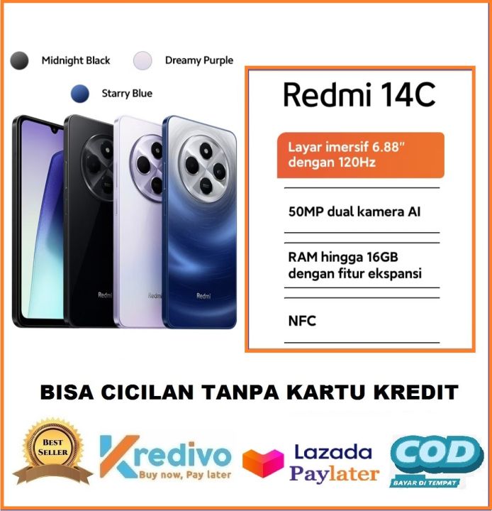 Xiaomi Redmi C Gb Gb Gb Gb Layar Mp Dual Kamera Ai Bisa Cicilan Tanpa