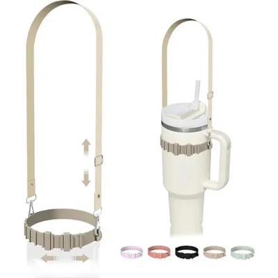 {SG} Silicone Water Bottle Handle Water Bottle Accessories Water Bottle Strap Silicone Strap Water Bottle Silicone Ring