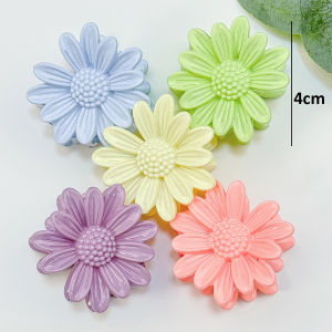Diệp Linh Kẹp Tóc Hình Hoa Sứ Kẹp Càng Cua Hoa Hướng Dương Nhiều Màu Phong Cách Hàn Quốc Dễ Thương Cho Nữ
