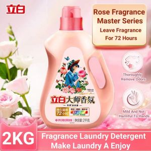 【6KG】Liby Liquid Detergent Original 2Kg Master Fragrance Perfumed Laundry Detergent Home Lasting Fragrance