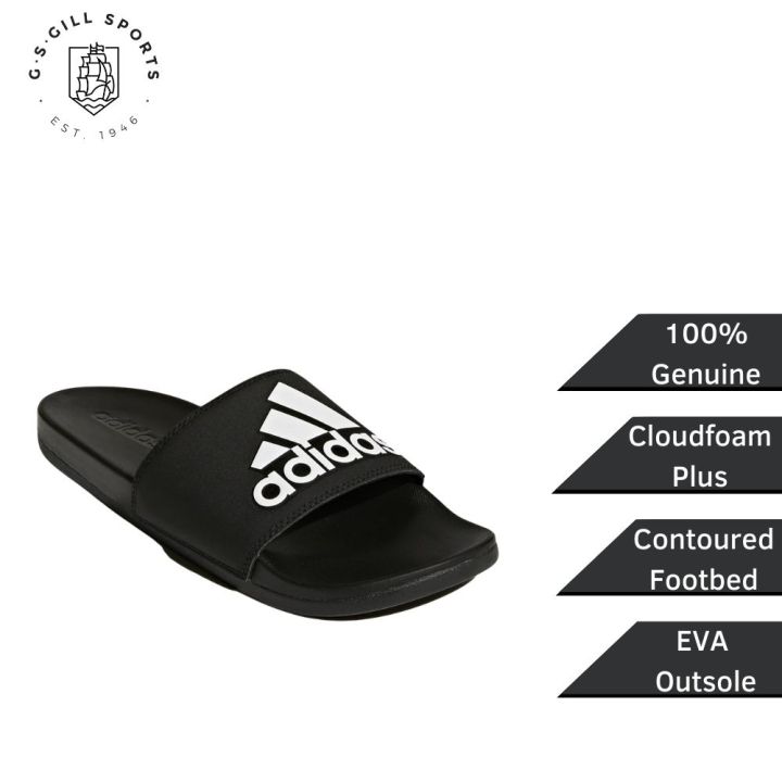 adidas cloudfoam slippers mens