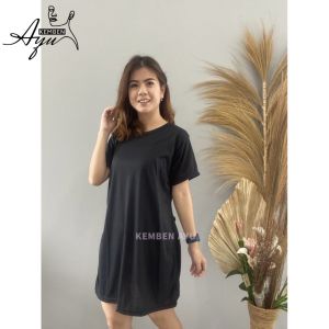 Dress Santai Midi Rumahan Wanita Sehari Hari Kekinian