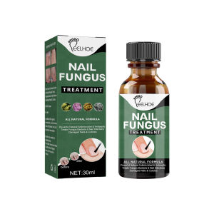 Eelhoe Nail Fungus Treatment nail treatment care fungal nail treatment Finger & Toenail Nail Repair Fungus Feet Care Essence Anti-fungal Whitening Essence Anti Infection Paronychia Onychomycosis Nail Foot Toe Nail Fungus Removal Gel Products