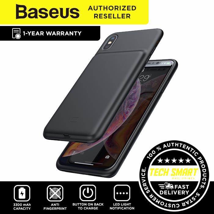 Baseus 3300mAh Silicone Battery Case for iPhone X/Xs Power Bank