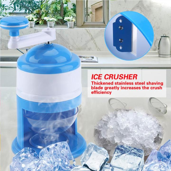 Manual Ice Crusher Ice Crusher Hand Crushed Ice Crushing Machine Home Kitchen
