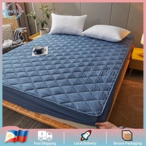 Waterproof Bed Sheet Bed Cover Mattress Protector Cover Bed Pad Bedspread Single/Double/Queen/King