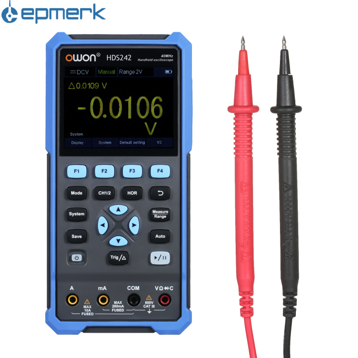 Lepmerk OWON Handheld Oscilloscope Multimeter 2CH 40MHz Bandwidth 20000 ...
