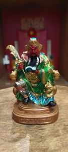 【現貨】關聖帝君 文武 關公 樹脂 4寸 神像