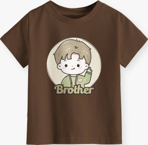 Atasan T-Shirt Couple Anak 1-14 Tahun Motif Brother Sister Series