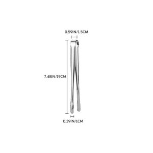 YESPERY Stainless Steel Barbecue Clip Korean Food Tongs Outdoor Grilling Steak Clamp Baking BBQ Tool Kitchen Accessories