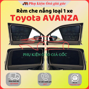 Rèm che nắng nam châm cho Toyota Avanza 2022 2023 2024 bộ 4 tấm cho 4 cửa hàng loại 1 cao cấp nhất vừa khít kính